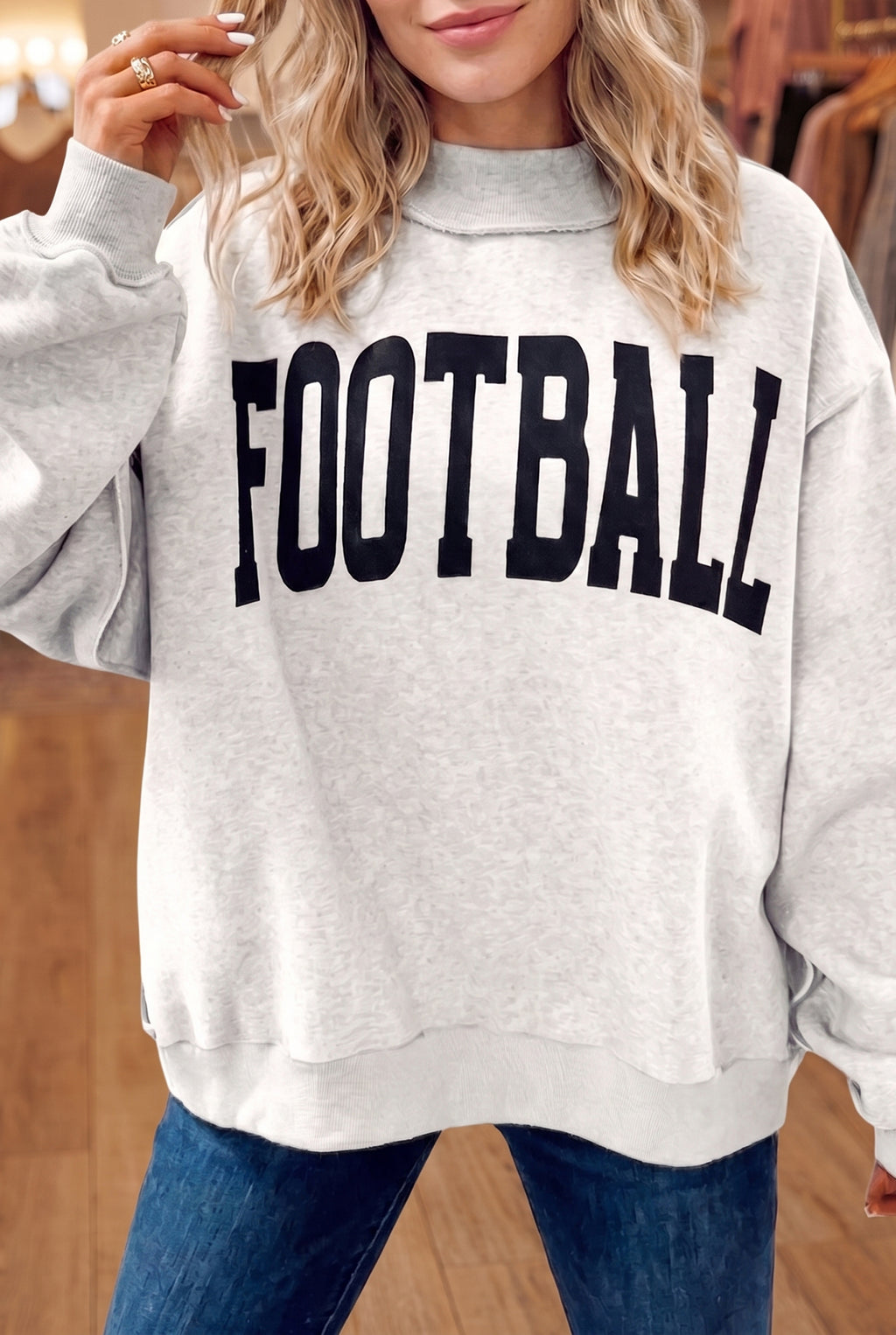 Gameday Reversible Mockneck