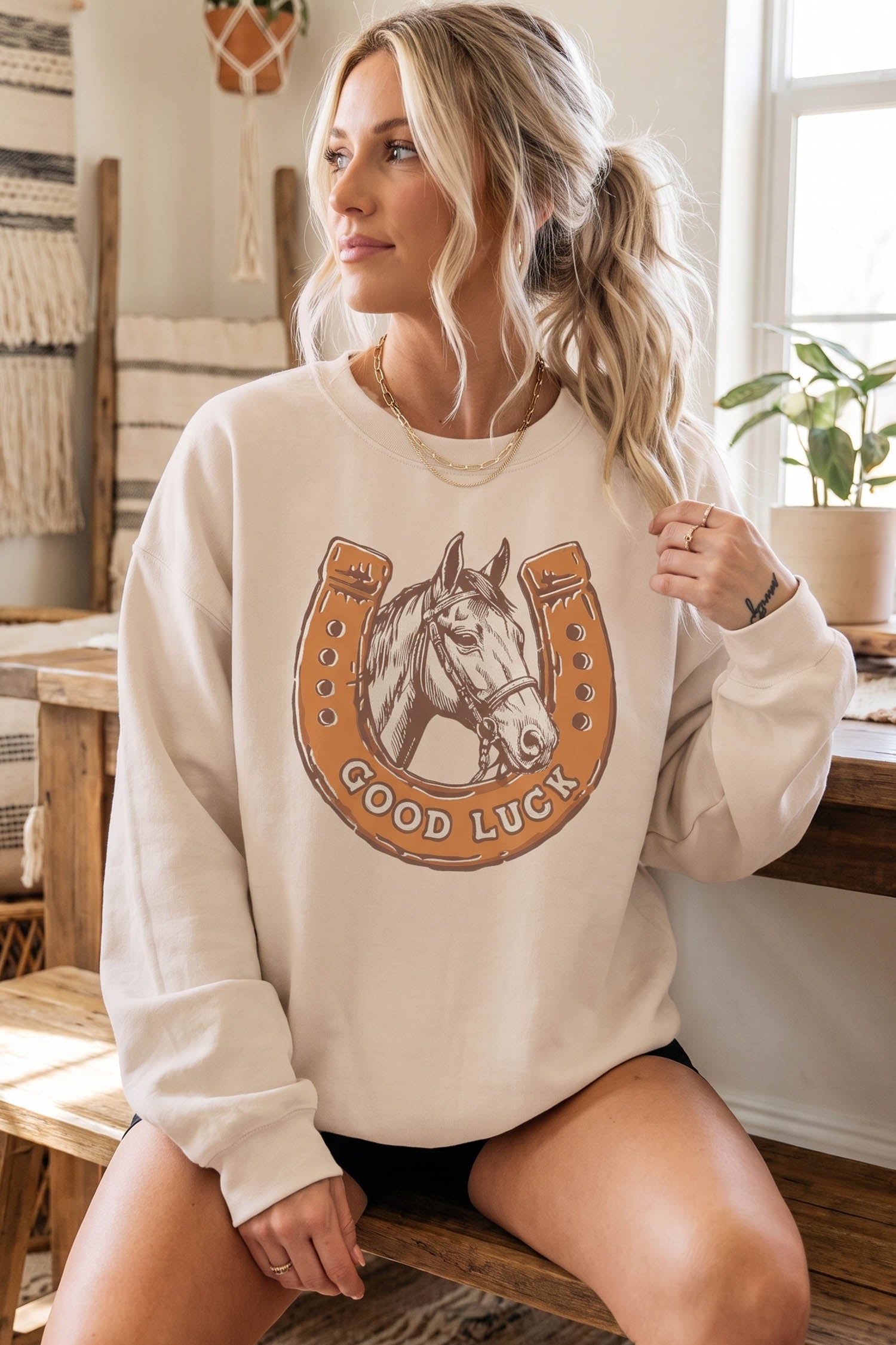 Good Luck Crewneck