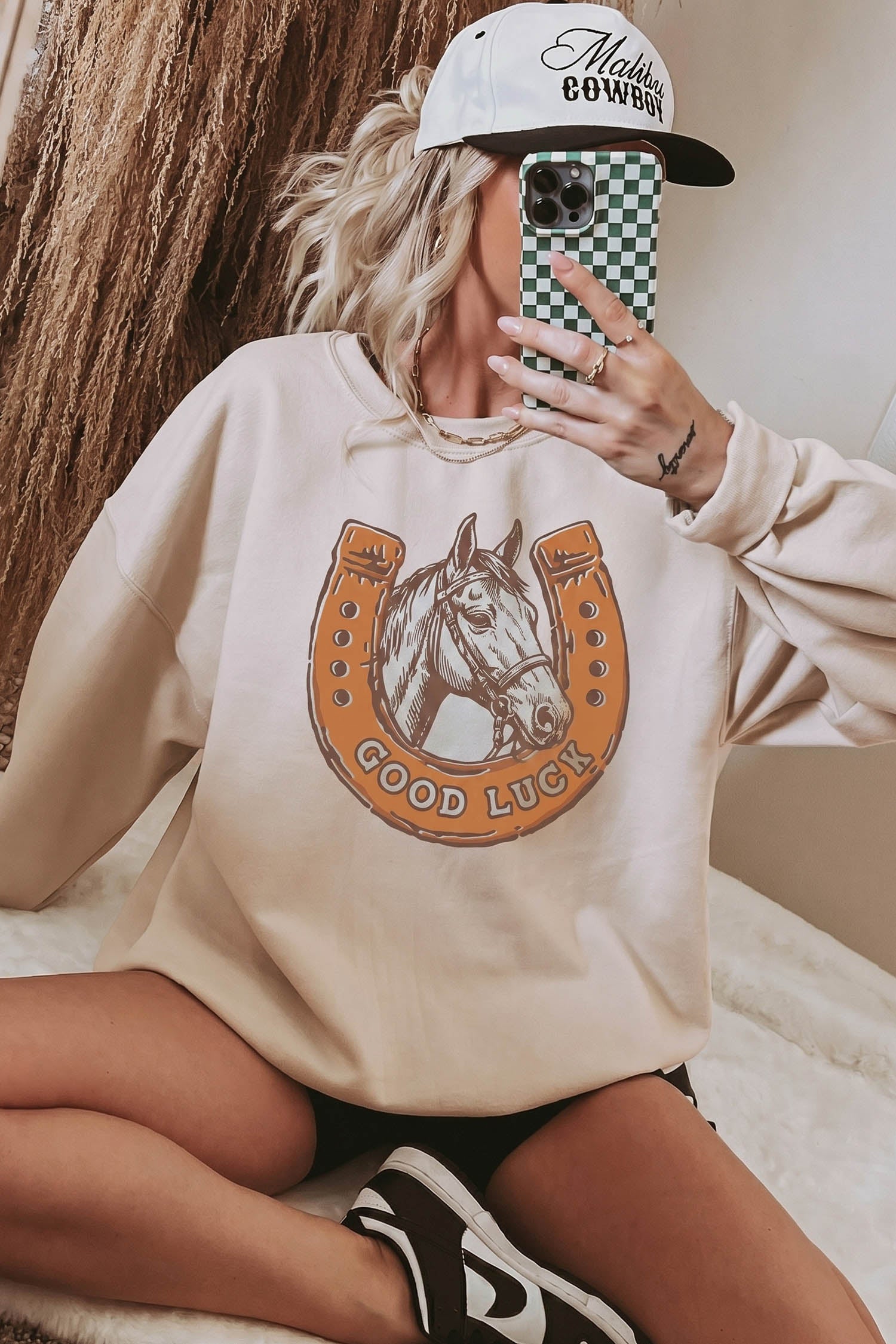 Good Luck Crewneck