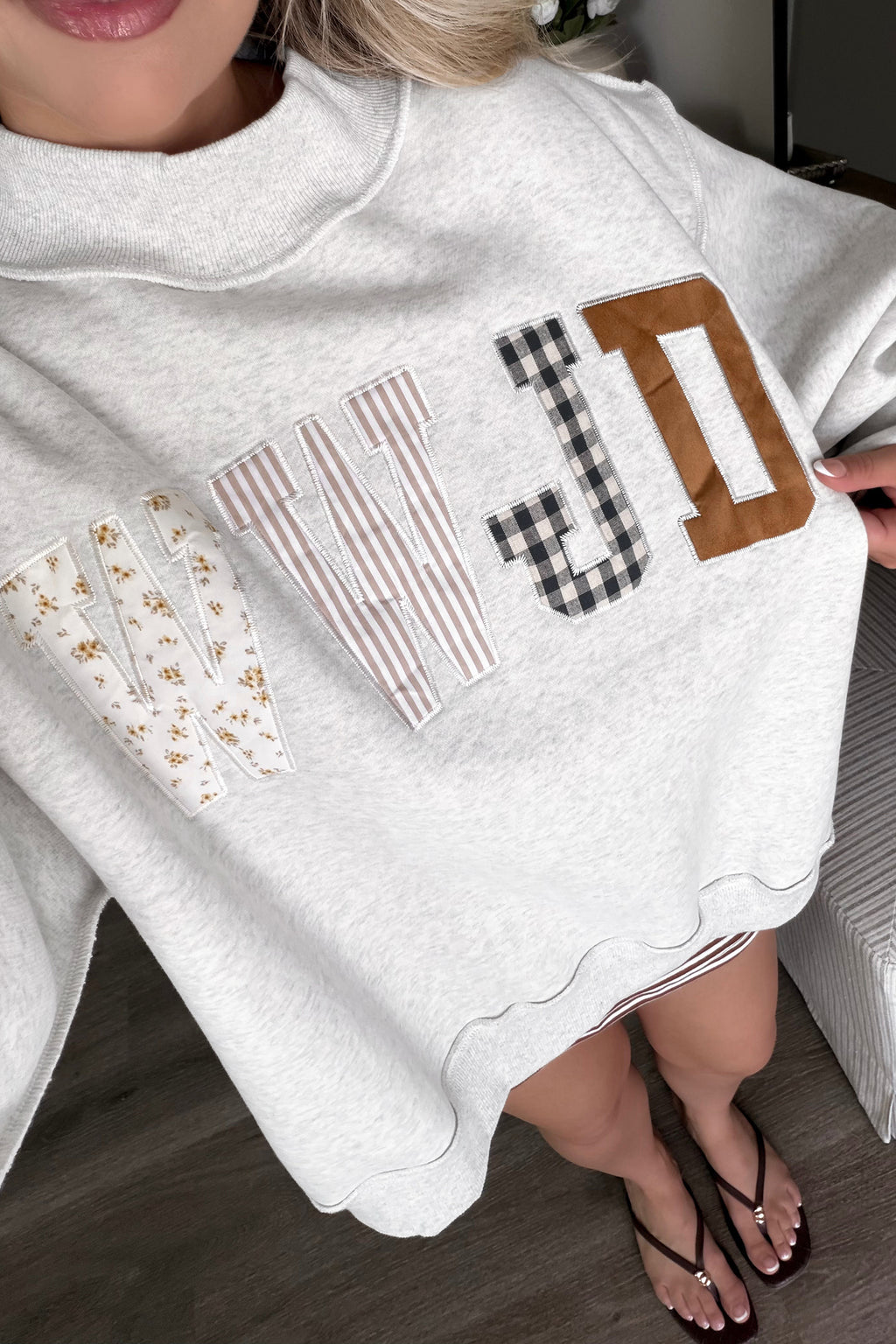 WWJD Mockneck