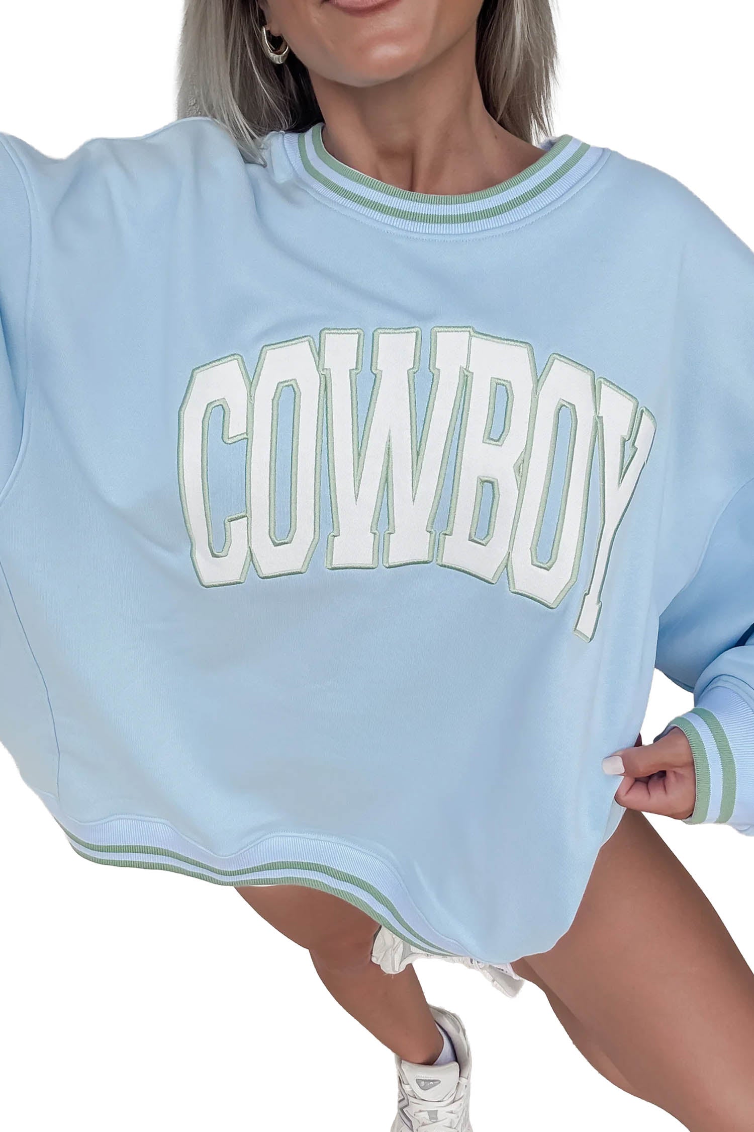 Cowboy Mockneck