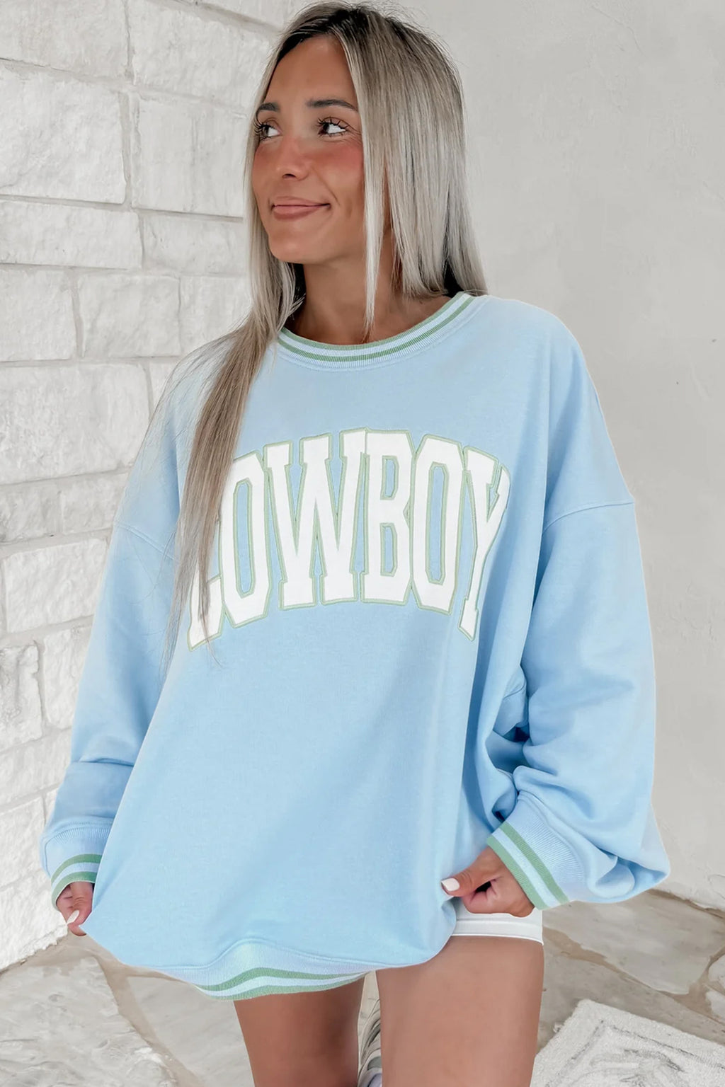 Cowboy Mockneck