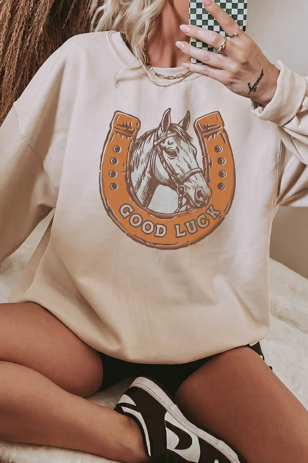 Good Luck Crewneck