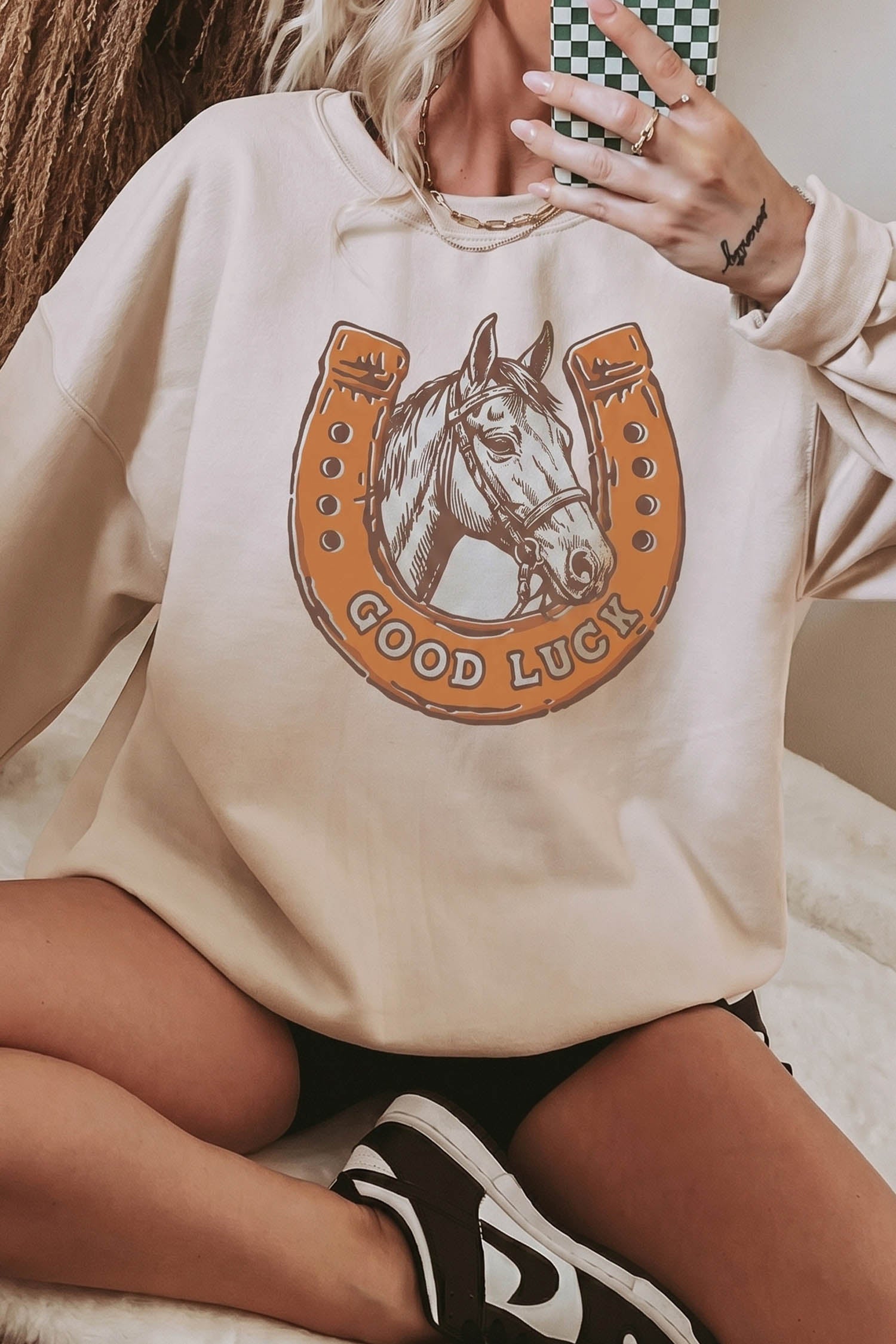 Good Luck Crewneck
